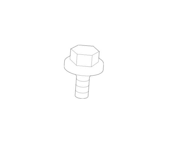 Lexus IS Phase 2 Air Cleaner Casing Bolt with Washer