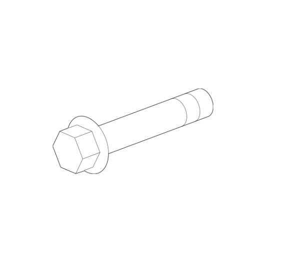 Lexus GS Phase 4 N/S Lower Arm Suspension Bolt