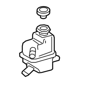 Lexus UX Water Expansion Tank