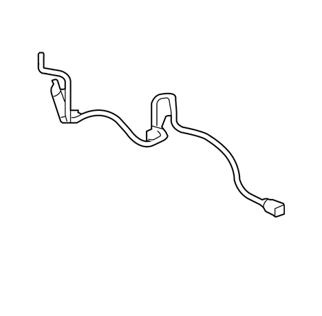 Lexus GS Phase 4 Front O/S ABS Sensor Wire (Without Sensor)